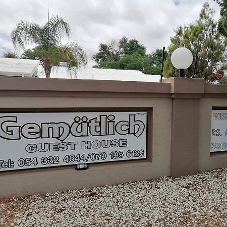 Gemutlich Guesthouse Upington Exterior photo